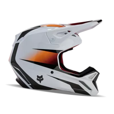 FOX Casco Moto Niño V1 Venz Rojo/Morado