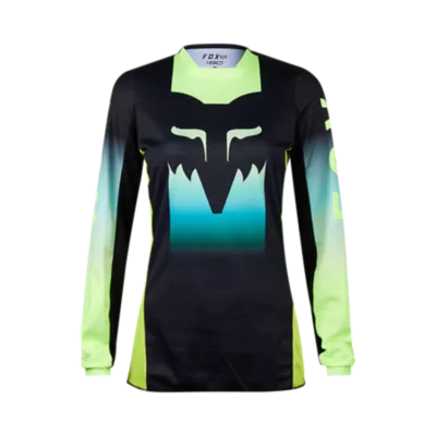 WMNS 180 FLORA JERSEY [BLK/YLW] S | Fox Racing®