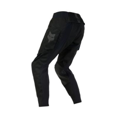 Fox Legion LT Pant Black – Motorradhose Größe 38, Mit Leder-Knieschonern, Atmungsaktiv, Over-the-boot