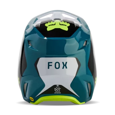 Casque Enfant Fox V1 Nitro Noir - Casque Cross Enfant