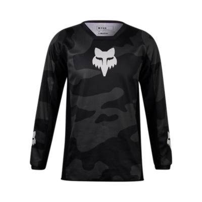 thumbnail image 2 of Fox Racing Youth 180 Bnkr Motocross Jersey - Moisture Wicking, Mesh Vents, Drop Tail, For Boys Dirt Bike Riding 2 of 11