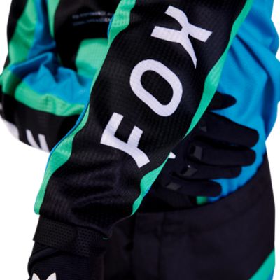 Gants cross Fox Racing 180 Ballast noirs et gris - Équipement pilote