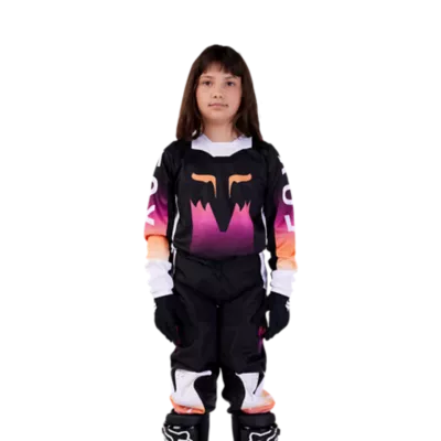 YTH GIRLS 180 FLORA JERSEY [BLK/PNK] YM