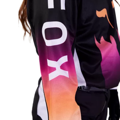 YTH GIRLS 180 FLORA JERSEY [BLK/PNK] YL