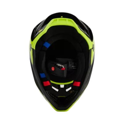 YTH V3 STREAK HELMET [BLK/YLW] YS