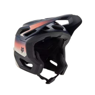 Casco MTB Fox Dropframe Pro Dusty Naranja