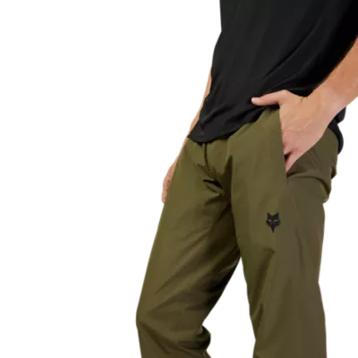 FOX Pantalones Impermeables MTB Hombre - Ranger 2.5L Water - olive