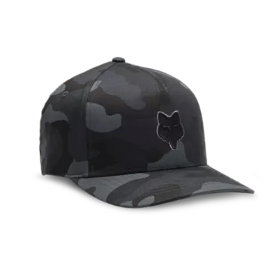 FOX HEAD FLEXFIT HAT [BLK Racing® S/M CAM] Fox 