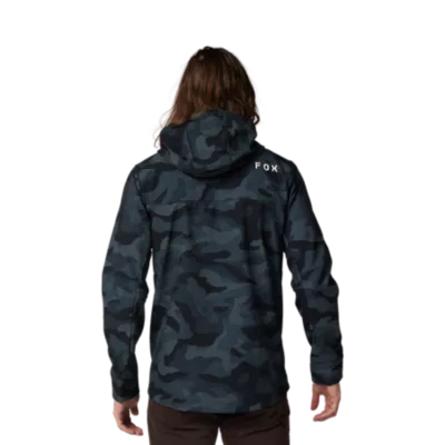 Black camo coat hotsell