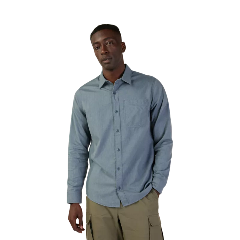 Level Up Woven Long Sleeve Flannel Shirt