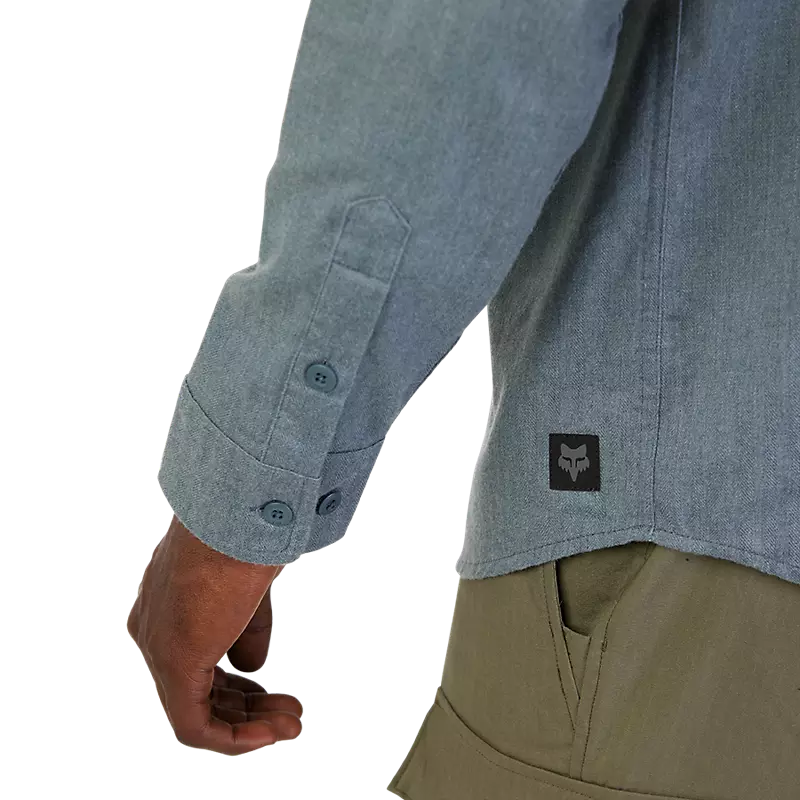 Level Up Woven Long Sleeve Flannel Shirt Level Up Woven Long Sleeve Flannel Shirt