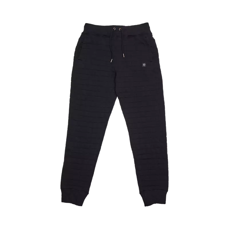 W QUILTED FLEECE JOGGER 