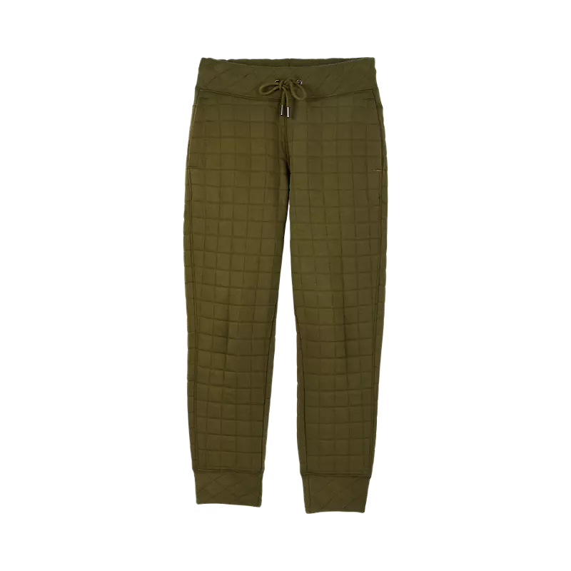 W QUILTED FLEECE JOGGER 