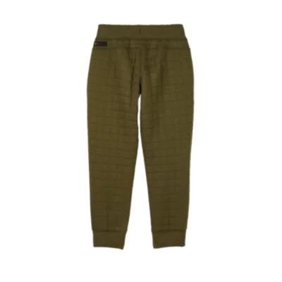 W QUILTED FLEECE JOGGER 