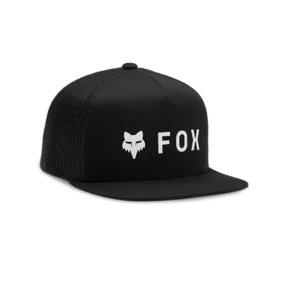 Casquette FOX de couleur noire/bleu avec logo blanc