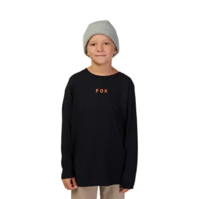 Kids Performance Long Sleeve Shirt | White | Bass YL