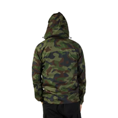 Men's Camo Print Windbreaker Jacket - All in Motion Olive Green XL