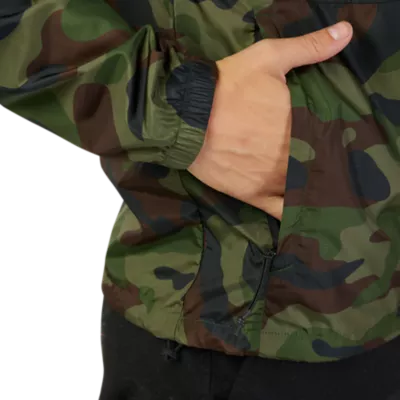 camo windbreaker jacket