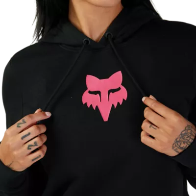 Fox Women s Head Fleece Pullover Hoodie