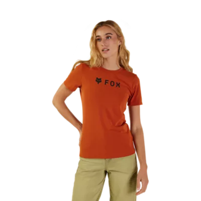 W ABSOLUTE SS TECH TEE [BRNT ORG] L | Fox Racing®