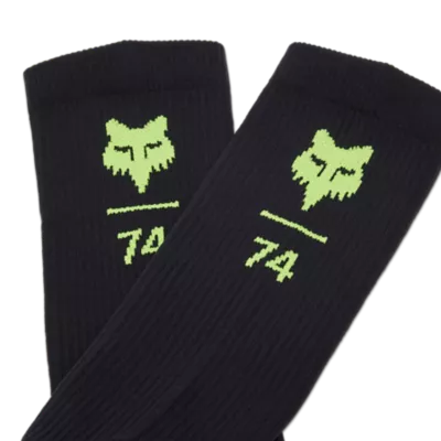 8" RANGER SOCK FOX 74 [BLK/YLW] XS/S