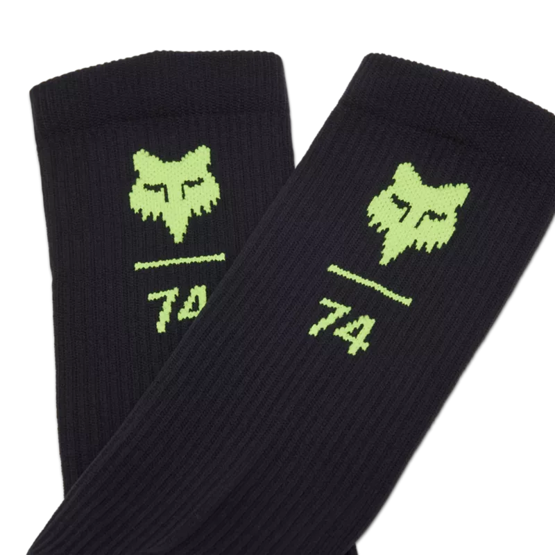 8" RANGER SOCK FOX 74 [BLK/YLW] L/XL