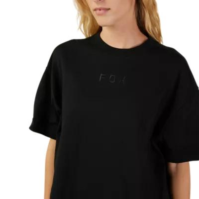 W WORDMARK OS SS TEE [BLK] XS | Fox Racing®