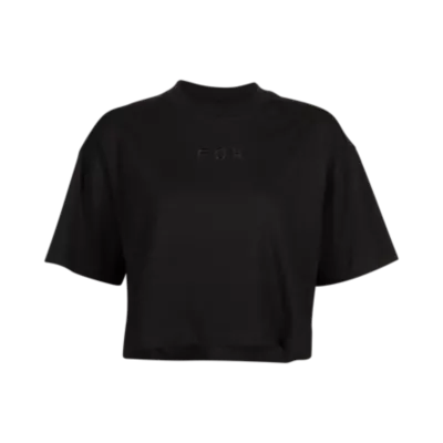 W WORDMARK OS CROP TEE 