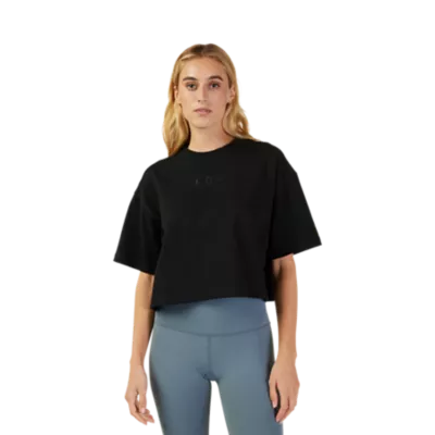 W WORDMARK OS CROP TEE 