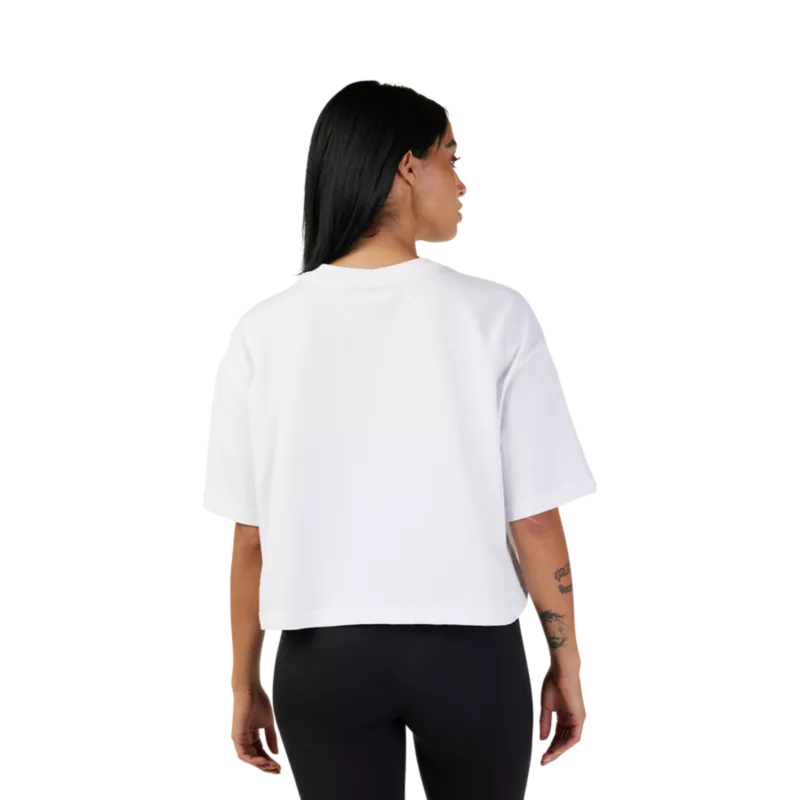 Camiseta Premium Wordmark Crop para Mujer