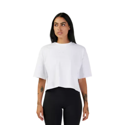 W WORDMARK OS CROP TEE 