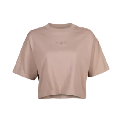 Womens Wordmark Premium Crop Tee