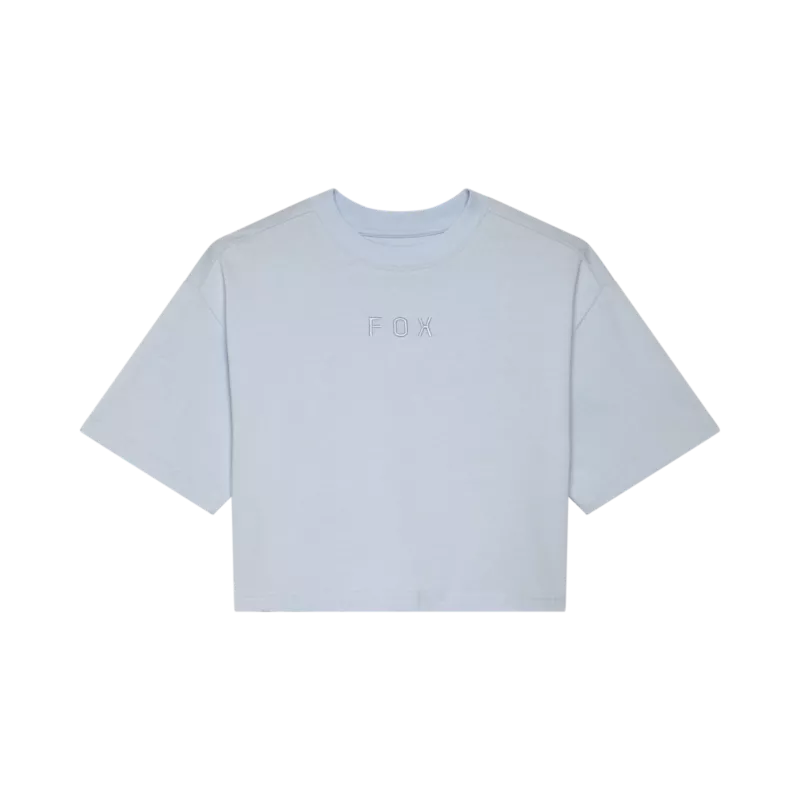 W WORDMARK OS CROP TEE 