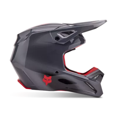 V1 INTERFERE HELMET [GRY/RD] XS