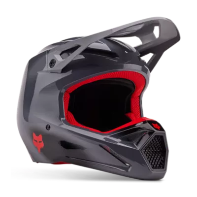 V1 INTERFERE HELMET [GRY/RD] XS