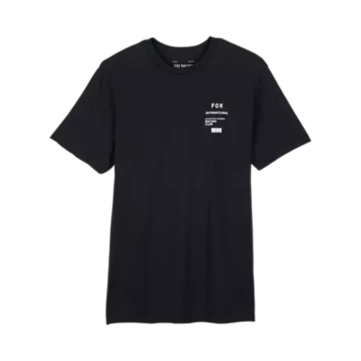 NUMERICAL PREM SS TEE [BLK] S | Fox Racing®