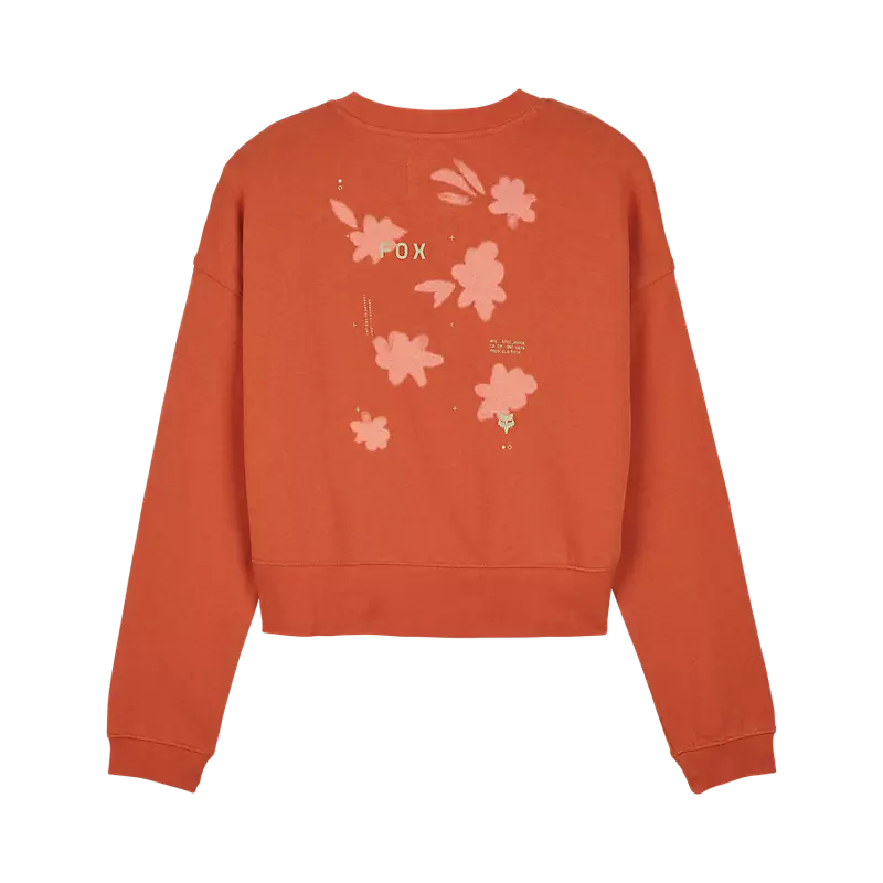 Womens Byrd Pullover Crew Sweatshirt Womens Byrd Pullover Crew Sweatshirt