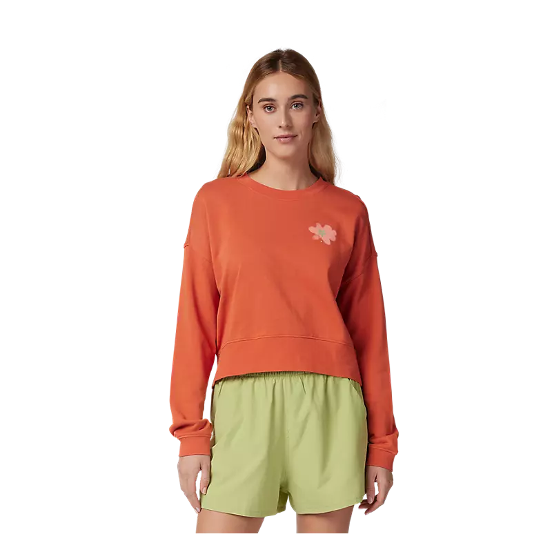 Womens Byrd Pullover Crew Sweatshirt Womens Byrd Pullover Crew Sweatshirt