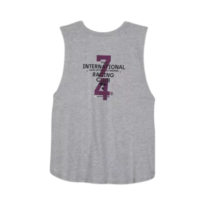 W NUMERICAL BIKER TANK 