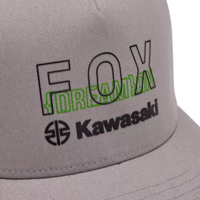 FOX X KAWI FLEXFIT HAT [STL GRY] S/M | Fox Racing®