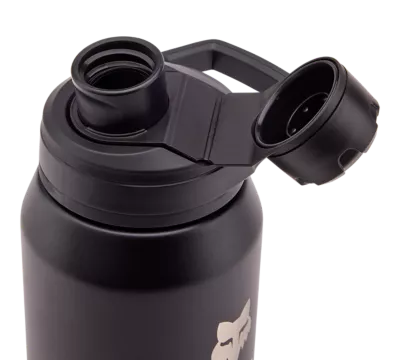 Fox Shox Stainless Steel Water Bottle Black