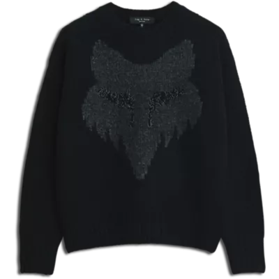 rag & bone® Wool Crew Knit Sweatshirt