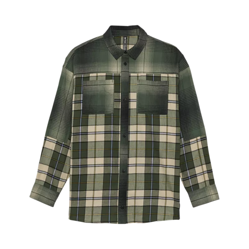 Camicia in flanella Oversized - Donna