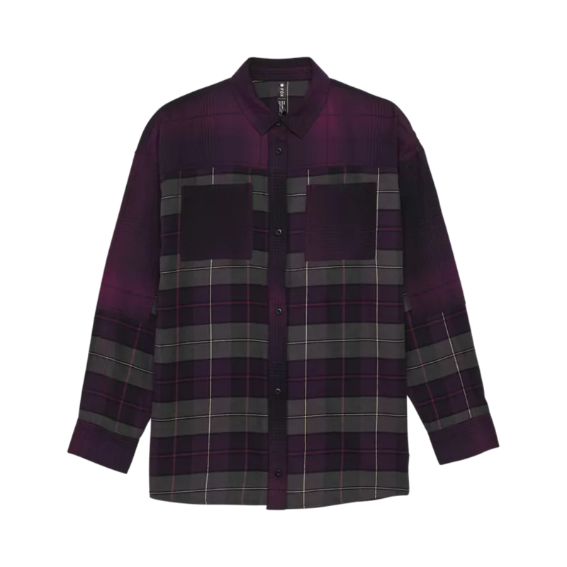 Oversized Flannel Shirt – Dam