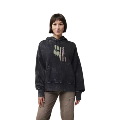 Womens Throttle Oversized Pullover Hoodie