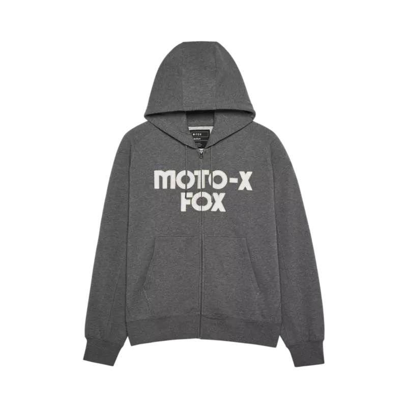 Sudadera con capucha y cremallera Moto-X Oversized