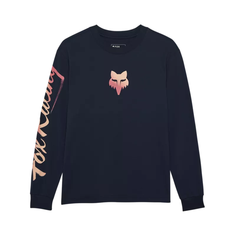 Womens Scripted Long Sleeve Tee