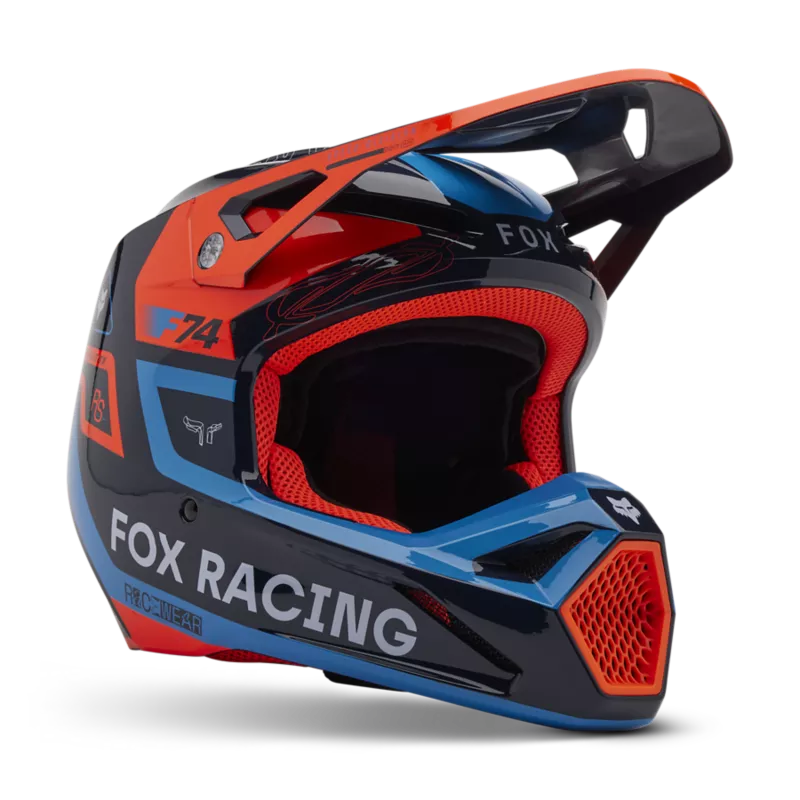 FOX RACING フォックス 希少MADE IN USA Kids 180 Race Spec — Midnight Blue