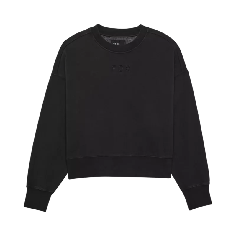 W WORDMARK OVERSIZED FLEECE CREW 