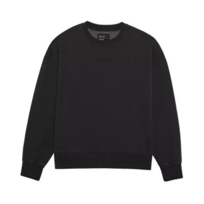 WORDMARK OVERSIZED FLEECE CREW 